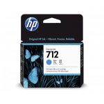 ČRNILO HP CYAN 712 ZA DESIGNJET STUDIO/STEEL/T230/T630/T650 29ml (3ED67A)