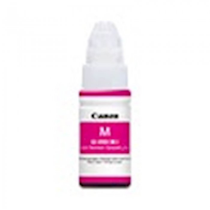 ČRNILO CANON MAGENTA STEKLENIČKA GI-490M ZA G1400, G2400, G3400, G4400 ZA 7.000 STRANI (0665C001AA)