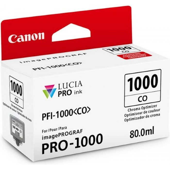 ČRNILO CANON PFI-1000 CHROMA OPTIMIZER ZA IMAGEPROGRAF PRO-1000, 80 ml (0556C001AA)