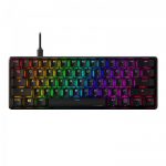 Tipkovnica HP HyperX Alloy Origins 60 RGB, manjši format, mehanična, HyperX Red, linear, US (4P5N4AA#ABA)