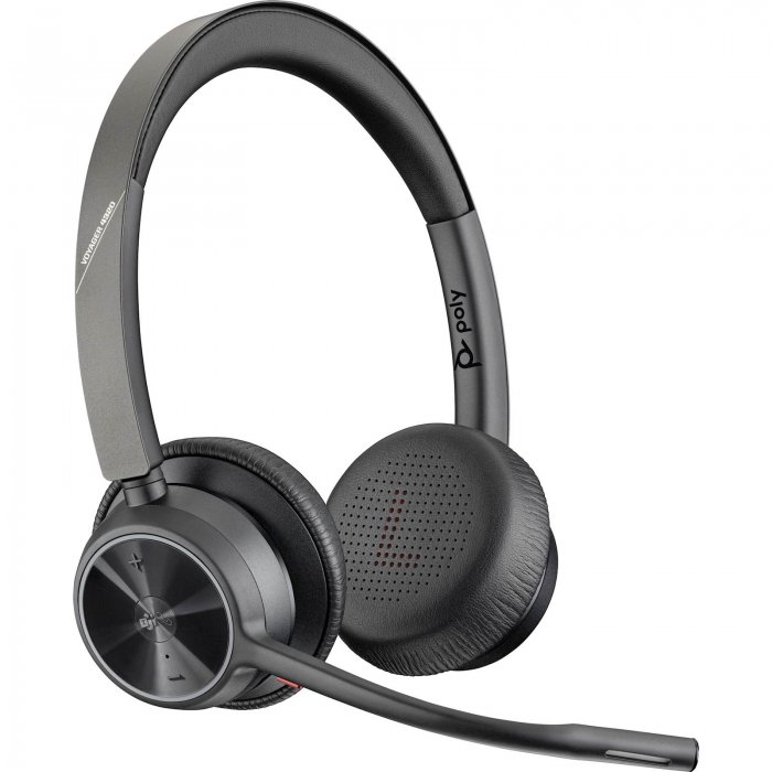 Naglavne slušalke Poly Voyager 4320 USB-A s potrdilom Microsoft Teams + ključek BT700 (77Y98AA)