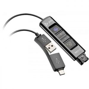 Poly DA85-M USB na QD Adapter - združljiv s katerimi koli slušalkami Poly s Quick Disconnect (786C8AA)